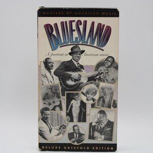Bluesland A Portrait In American Music Various Artists VHS 1994 BMG Video